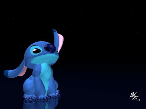 Looking for the best wallpapers? Stitch 3D - Look at the stars by Stitchfan on DeviantArt