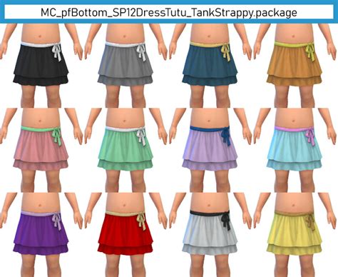 Toddler Stuff Tutu Skirt Recolors By Monochaos Monochaoss Sims 4 Cc Blog