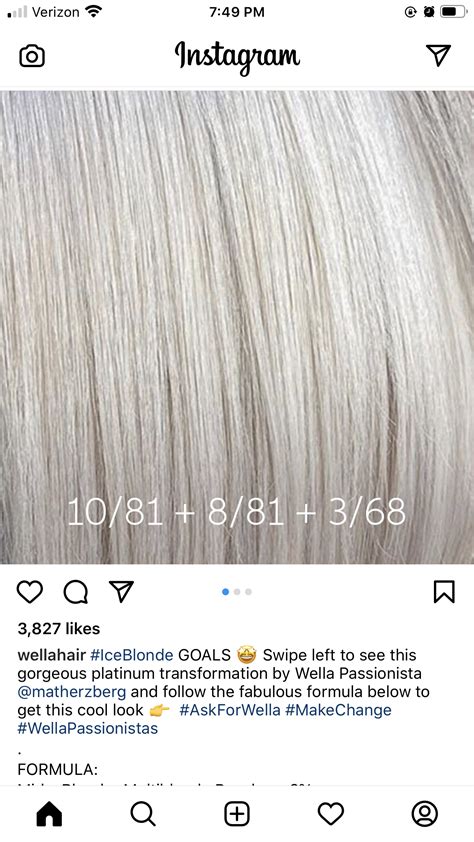 Grey Hair Wella Color Chart