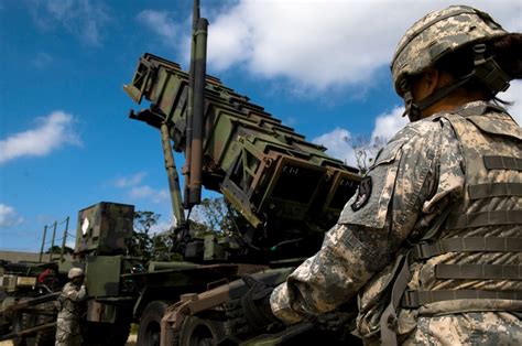Dvids Images Us Army Patriot Missile Battery Trains On Kadena Image 4 Of 4