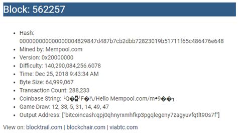 Here are the top 7 pools around. Mempool mines 65MB block on Bitcoin SV - CoinGeek