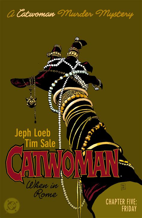 Read Online Catwoman When In Rome Comic Issue 5