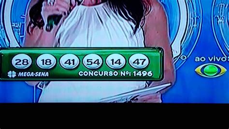 O custo de uma aposta com 6 números é de r$ 4,50 e a probabilidade de acertar o resultado da mega sena com todos os 6 números é de 1 em 50.063.860. Resultado da Mega Sena 1496 - 22-05-2013 - YouTube