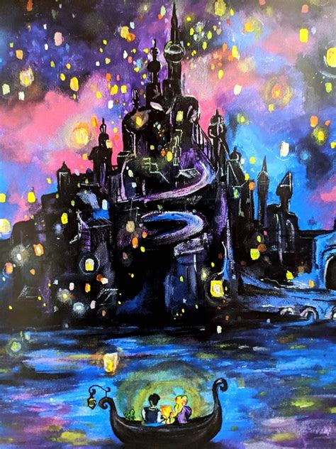 I See The Light Tangled Rapunzel Floating Lanterns Disney Etsy