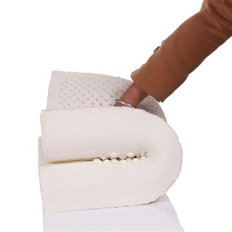 New Import Natural Latex Cervical Vertebrae Health Care Orthopedic Massage Natural Latex Pillow