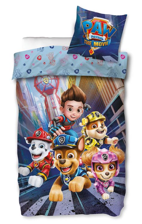 Buy Bed Linen Adult Size 140 X 200 Cm Paw Patrol Pp311 Free