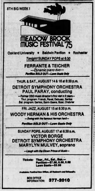 Woody Herman The Concert Database