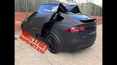 Our selection of brands is always growing, so chances are your favorite is on aliexpress. Tesla Model X Wrapped Matte Black - YouTube