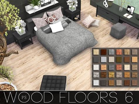 Tile wallpaper at enure sims via sims 4 updates. The Best: Wood Floors by Pralinesims | The sims, Sims 4 cc möbel, Sims 4 kleinkind