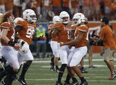 Texas Football Are The Longhorns Deserving Of A Top 5 Ranking Now