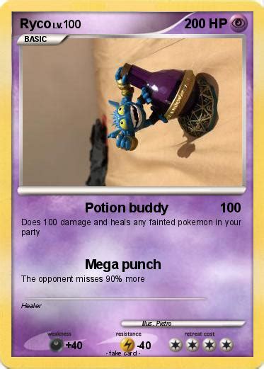 Pokémon Ryco 1 1 Potion Buddy My Pokemon Card