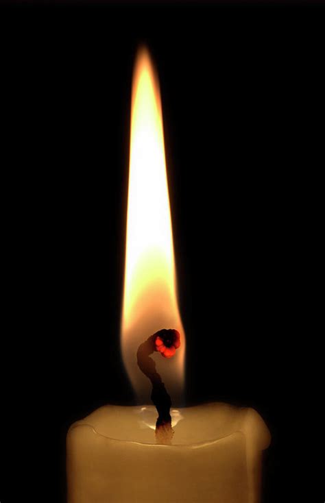 Candle Flame Photograph By Cordelia Molloyscience Photo Library Pixels