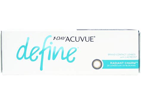 1 Day Acuvue Define Radiant Charm With Lacreon For Less Perfectlensworld