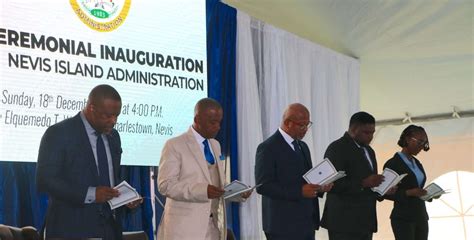 Five Sworn In As Cabinet Ministers For New Nevis Island Administration