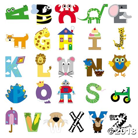 Uppercase Letters Craft Kits Oriental Trading Alphabet Crafts