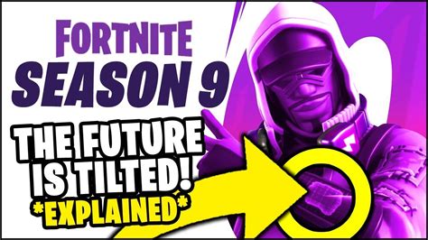 New Fortnite Season 9 Teaser 3 Neo The Future Is Tilted New Map