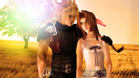 Cloud And Aeris Forever With You By Lonewolf117 On Deviantart