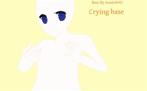 Crying Base By Annie On DeviantART