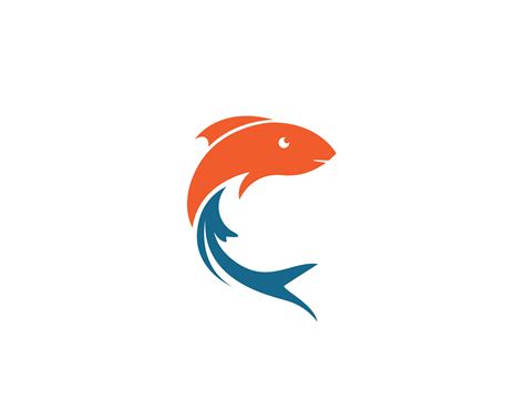 Fish Logo Template 565575 Vector Art At Vecteezy