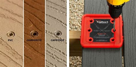 Attach Your Composite Deck Boards Quickly And Easily With The Trapease
