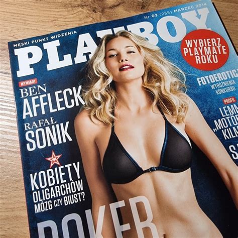 Playboy Marzec Sandra Ciechomska Tarn W Kup Teraz Na