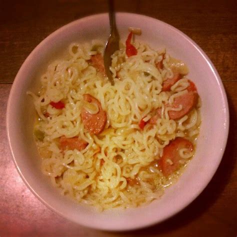 Check spelling or type a new query. Top Ramen + Sauteed turkey sausage onions and peppers = A ...