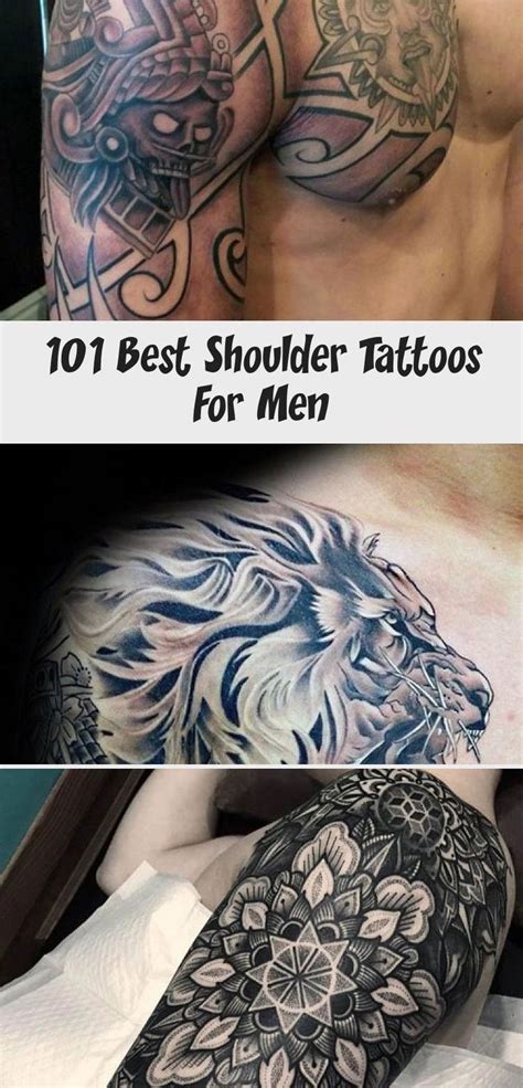 50 Astonishing Coolest Shoulder Tattoos For Guys Ideas
