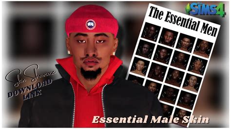Male Skin 🔥essential Urban Male Skins Cc Sims 4 Cas Realistic Skin