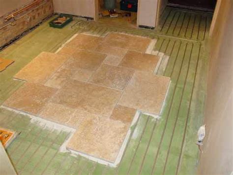 Bs8203 code of practice for the installation of resilient floor coverings states: Electric under floor heating | Electrics