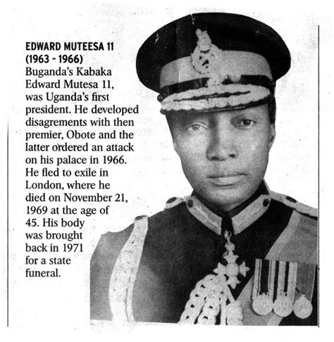 Él es el kabaka 36 de buganda. The Ritchies in Uganda: Polygamy, Christianity and the ...