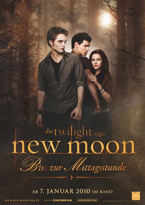 In the beginning of the book, bella is upset because it's her birthday and it will make her older than the forever 17 year old edward cullen. First Official New Moon Poster! - FilmoFilia