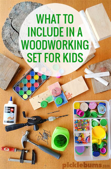 Woodworking With Kids Picklebums