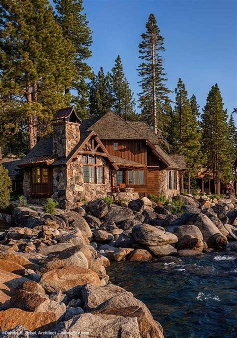 Lake Tahoe Estate Distinguished And Iconic Home Lake House Dream