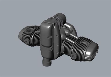 Ural Motorcycle Engine 3d Model 3d Printable Cgtrader