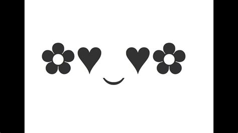 In love Face - Copy and Paste Text Art - YouTube