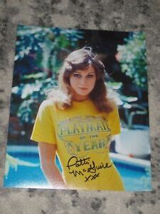 Playboy Playmate Patti Mcguire Signed X Photo Pmoy Autograph G Ebay
