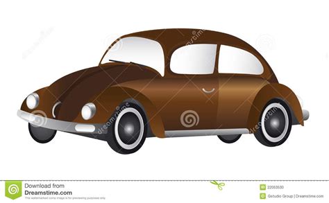 Brown Car Stock Vector Illustration Of Speed Drive 22053530
