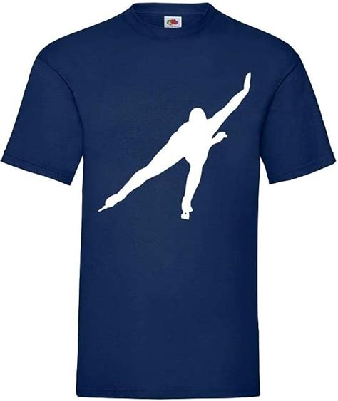 Generisch Patinaje De Velocidad Hombre Camiseta Shirt84 Amazones Ropa
