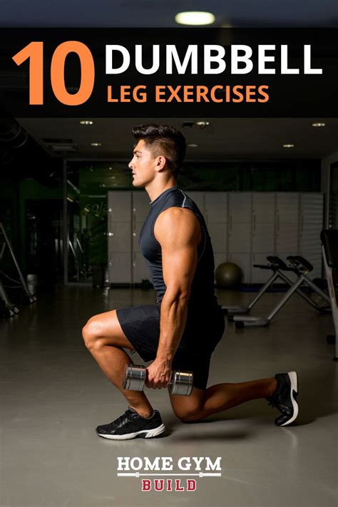 10 Dumbbell Leg Workouts That You Can Do At Home Leg Workout Dumbell