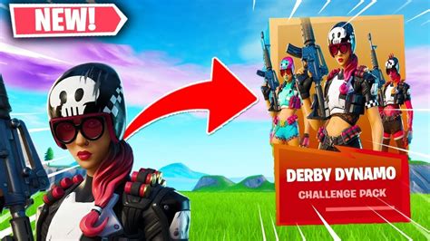 🔴live🔴 Fortnite New Derby Dynamo Challenge Pack Youtube