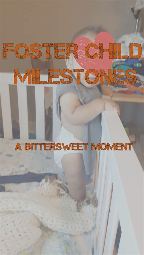 Love From The Larochelles Foster Baby Milestones A Bittersweet Moment