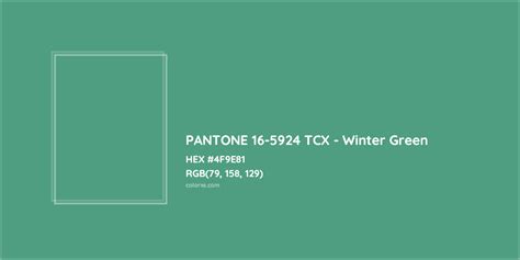 About Pantone 16 5924 Tcx Winter Green Color Color Codes Similar