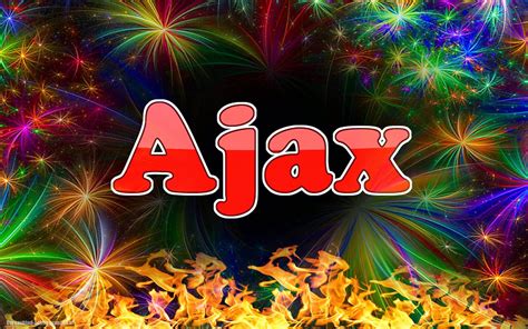 Ajax applications might use xml to transport data, but it is equally common to transport data as plain text ajax allows web pages to be updated asynchronously by exchanging data with a web server. Voetbalclub Ajax wallpaper met vuur | Mooie Leuke ...