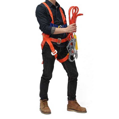 Outdoor Full Body Climbing Safety Belt Rescue Rappelling Aloft Work