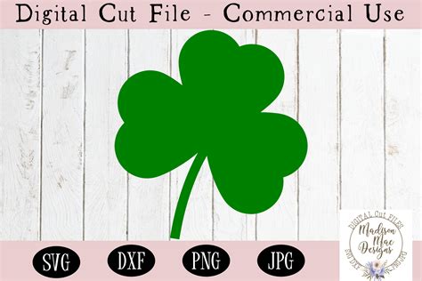 Distressed And Plain Shamrock Svg Duo St Patricks Day Svg