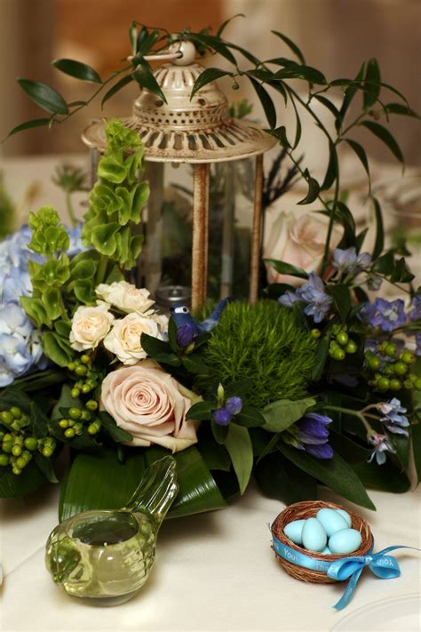 Now, your wedding anniversary gifts are growing in value. wedding centerpiece with a garden theme. lantern, an ...