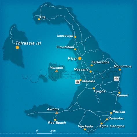 Santorini Karta Karta