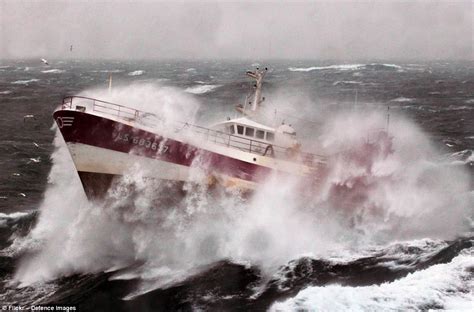 Photos Of Ships Being Battered In Vicious Storms Daily Mail Online