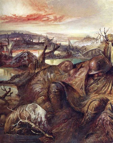 Abystle Detail From Flanders By Otto Dix Ca 1920 30 War Art Art Ww1 Art