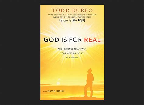 Christian Book God Is For Real By Pastor Todd Burpo
